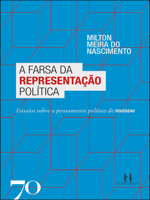 cover image of A farsa da representação política